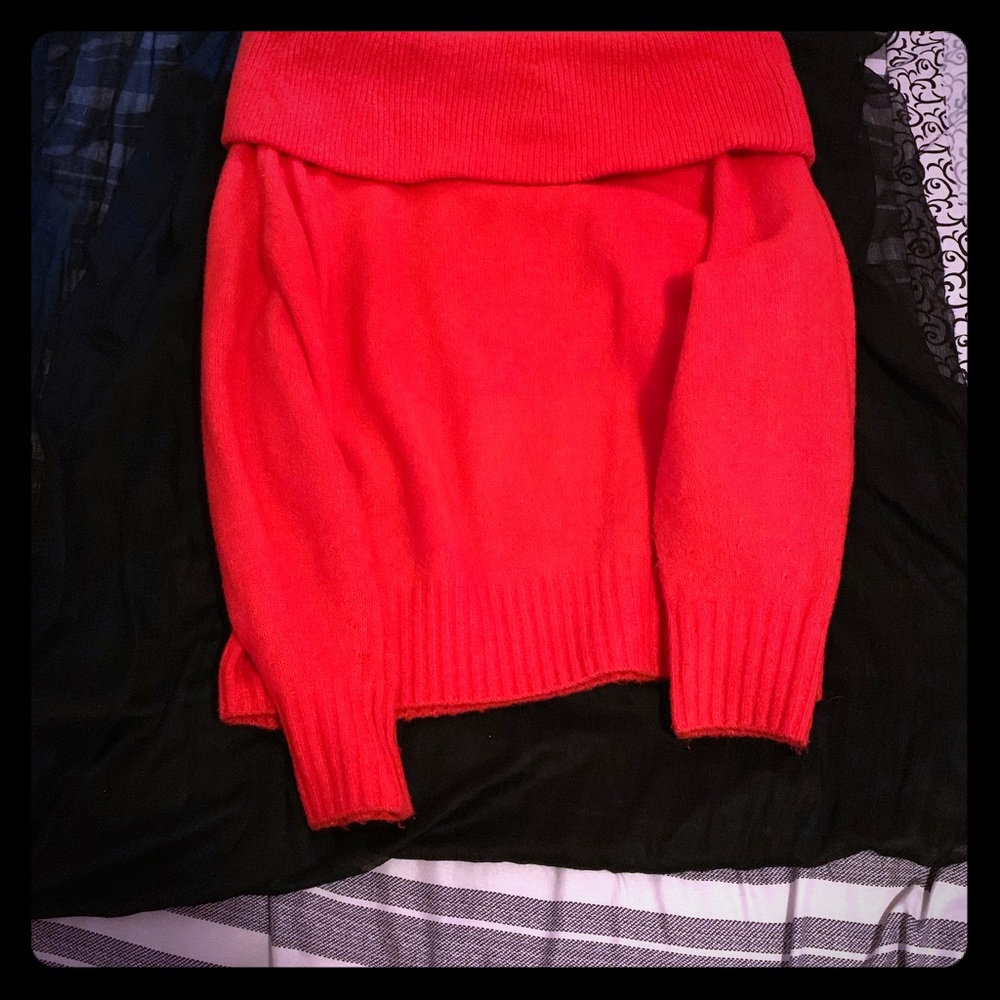 Red sweater